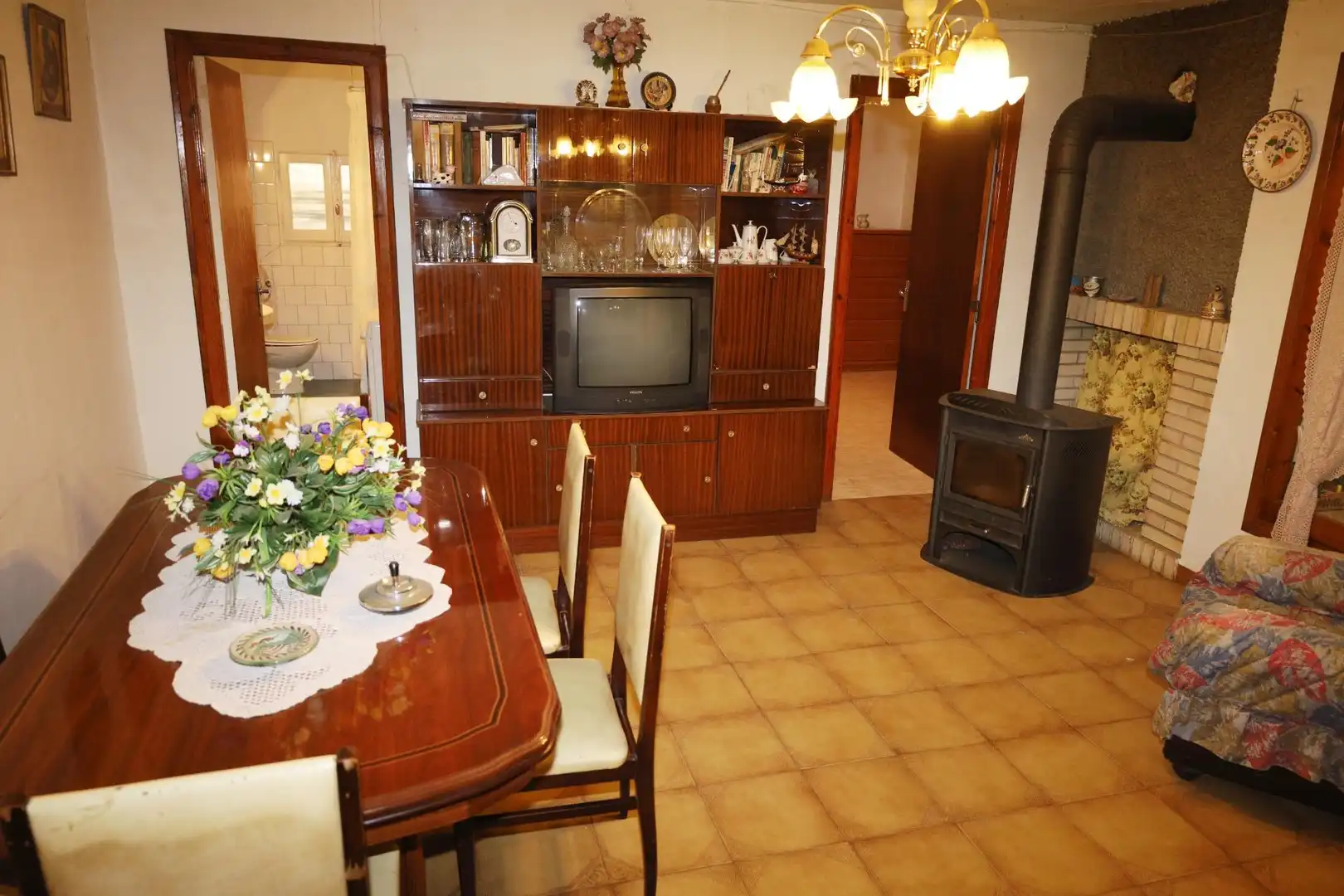 Dining room of Houses for sale in La Codoñera  with Private garden, Terrace and Storage room