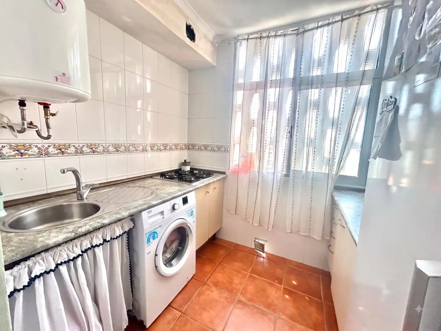 Kitchen of Flat for sale in Málaga  with Air Conditioner