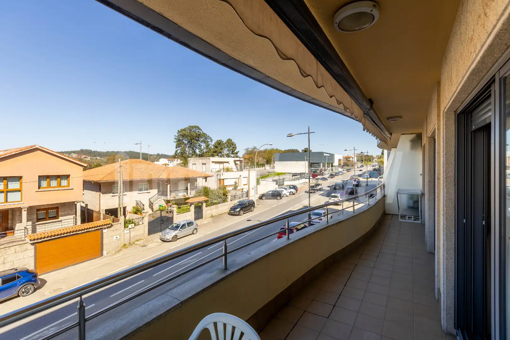 Terrassa de Apartament en venda en Sanxenxo amb Calefacció, Parquet i Terrassa
