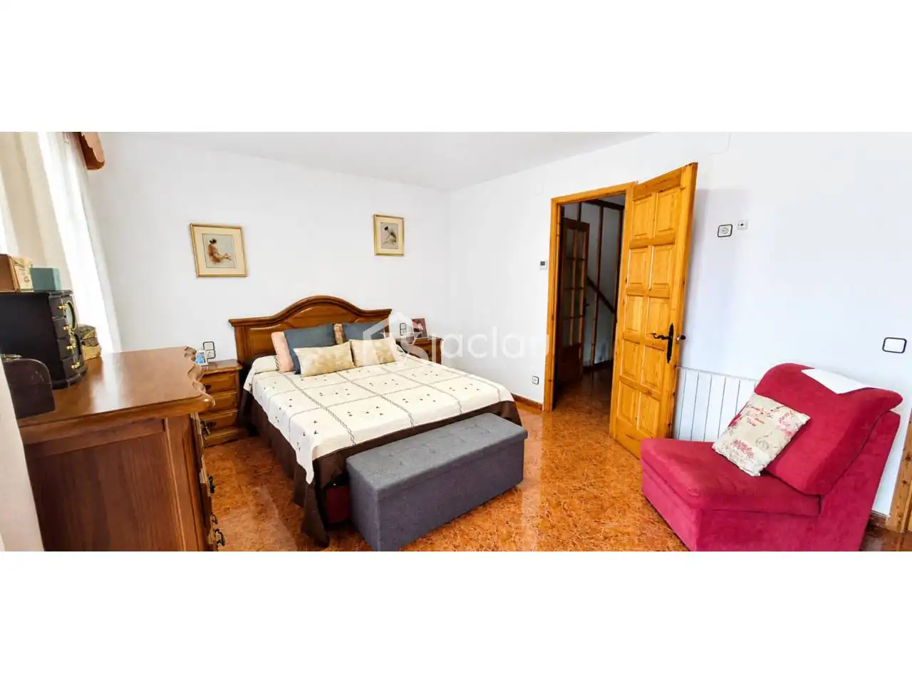Bedroom of Houses for sale in Olesa de Montserrat  with Heating, Private garden and Terrace