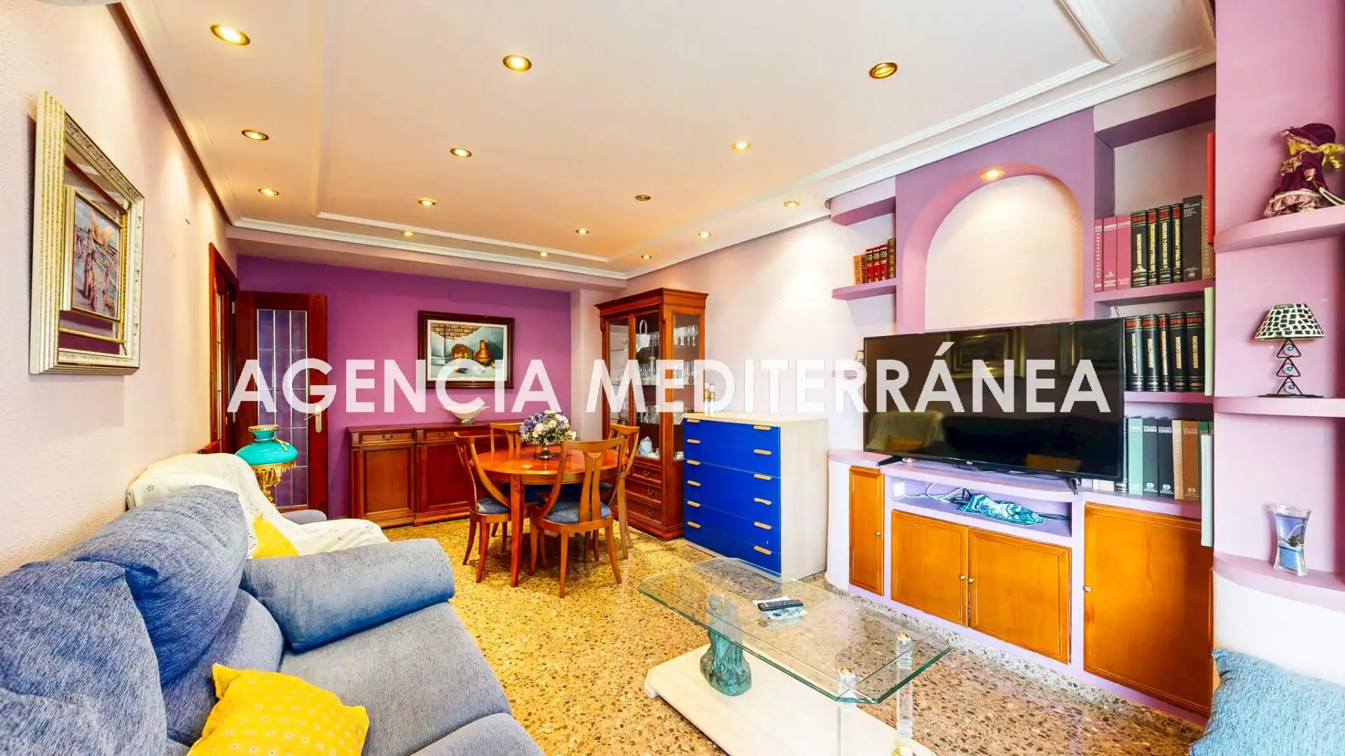 Sala de estar de Piso en venta en Torrent con Aire acondicionado y Balcón
