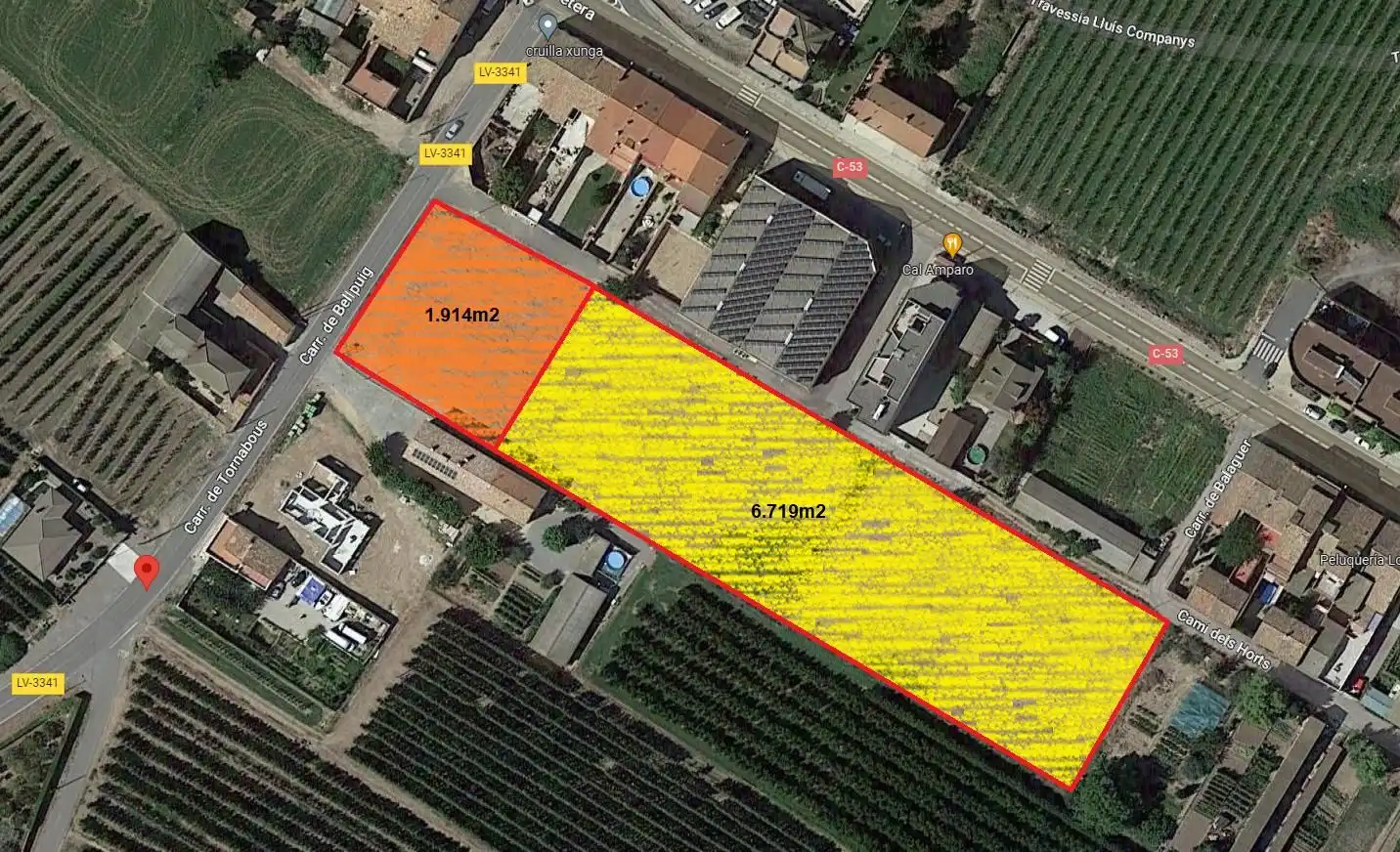 Terreno residenziale in vendita a Tornabous