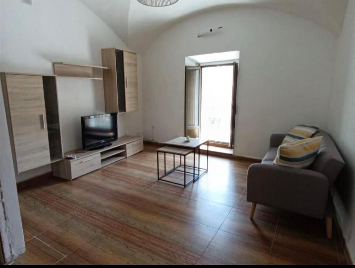 Sala de estar de Apartamento de alquiler en Cáceres Capital con Aire acondicionado, Calefacción y Terraza