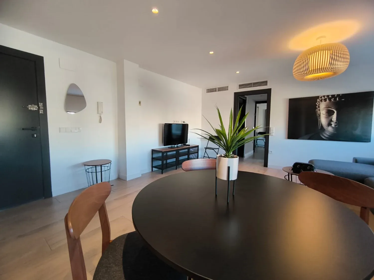 Living room of Flat for sale in  Murcia Capital  with Air Conditioner, Heating and Furnished