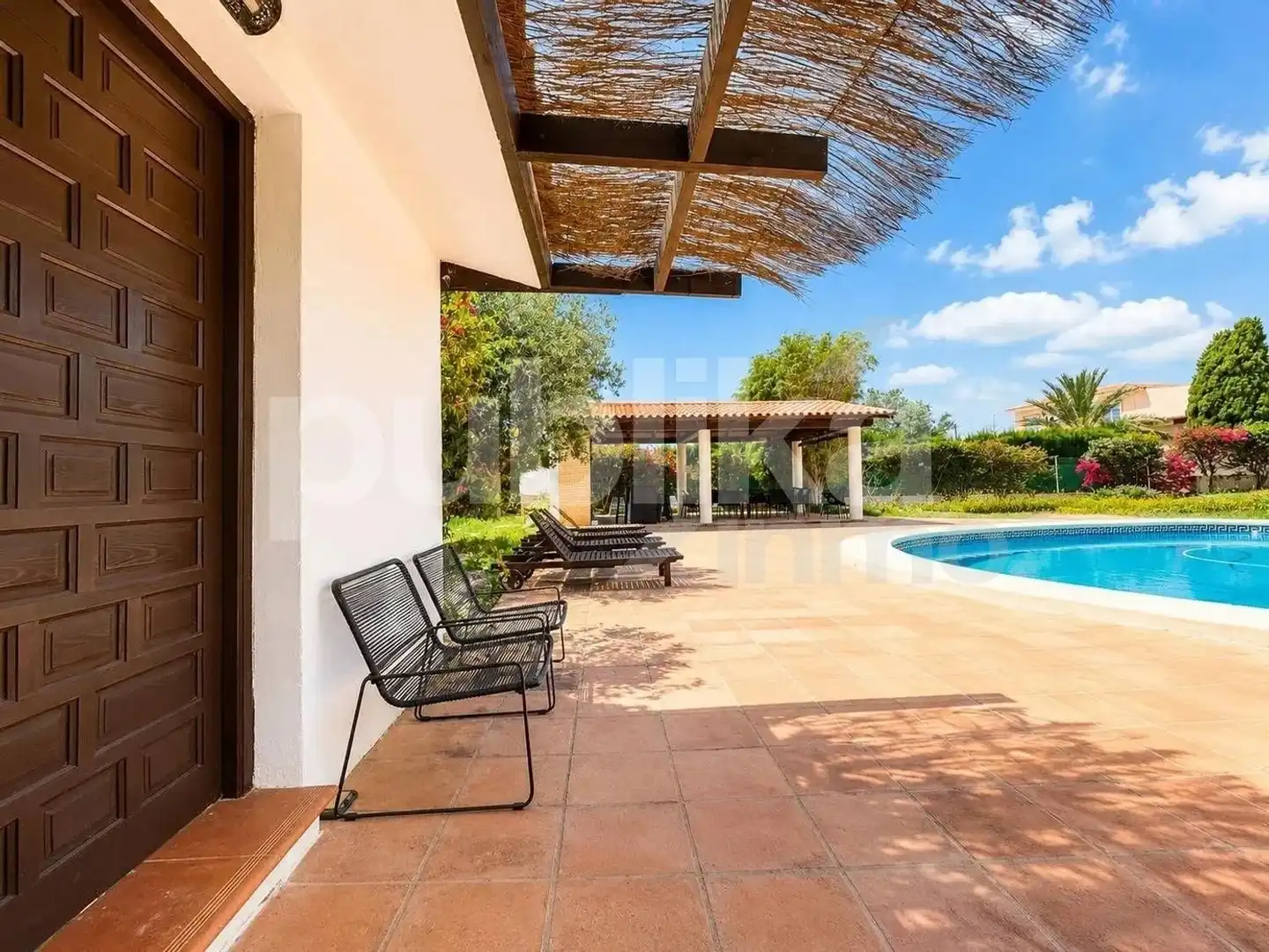 Terraza de Casa o chalet en venta en San Vicente del Raspeig / Sant Vicent del Raspeig con Aire acondicionado, Calefacción y Piscina