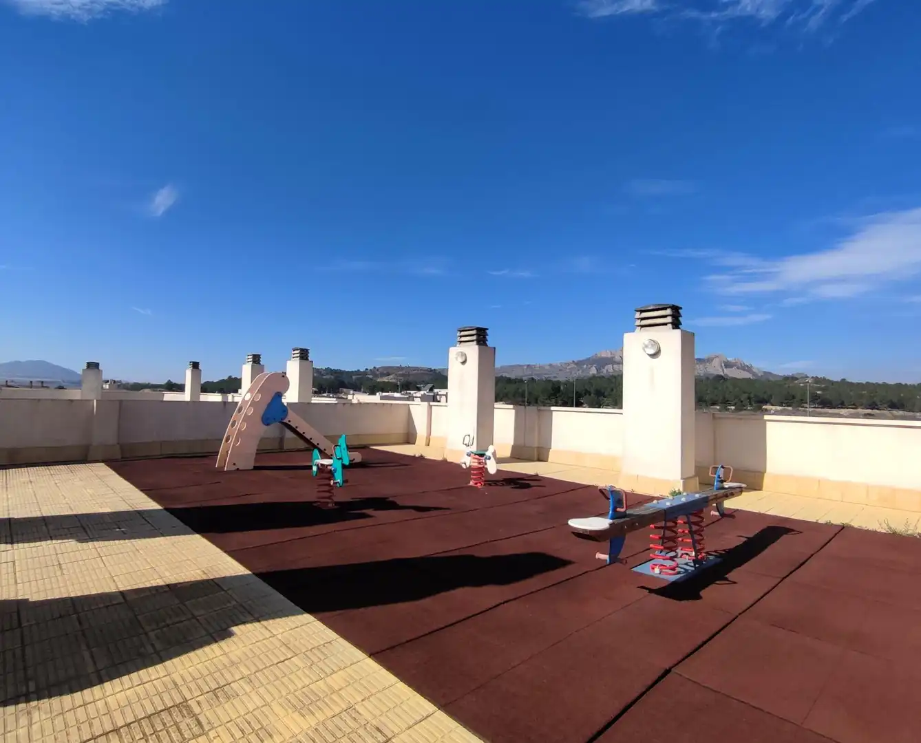 Terrace of Flat for sale in Sax  with Storage room and Community pool