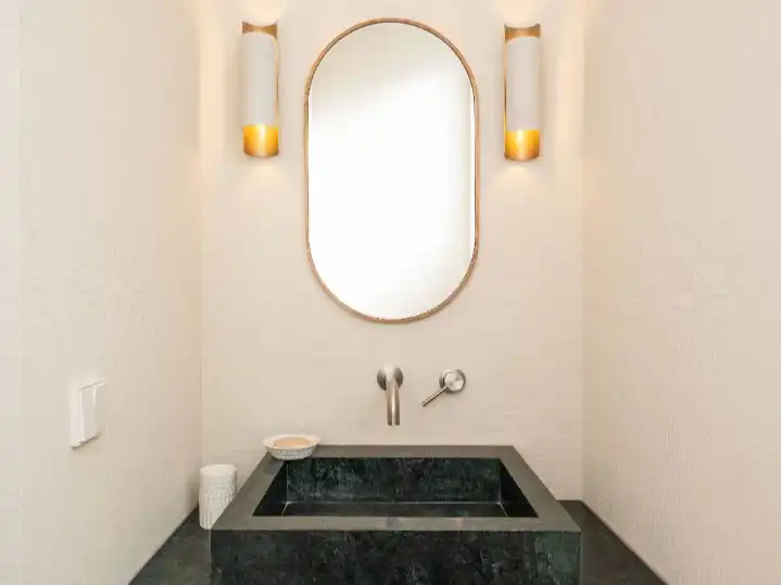 Bathroom of Flat for sale in  Madrid Capital  with Air Conditioner and Balcony