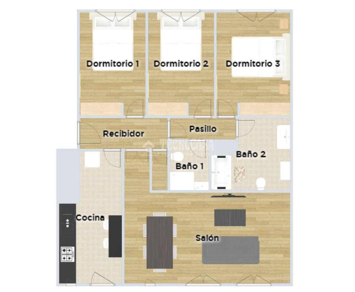 Pis en venda en  Madrid Capital amb Aire condicionat i Calefacció