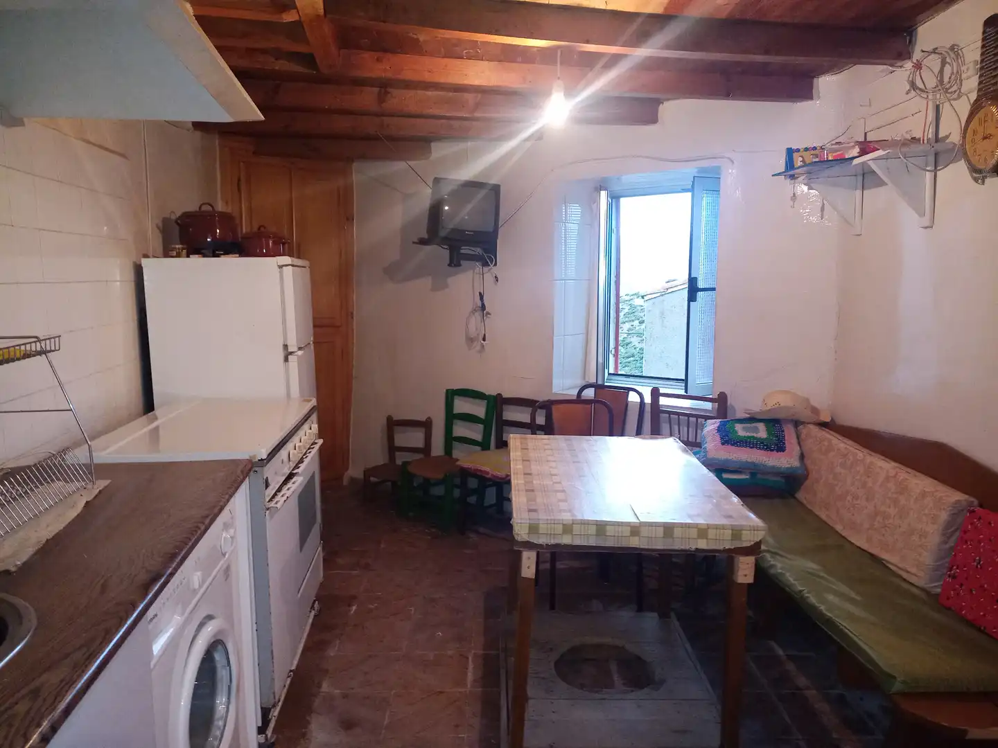 Cuina de Casa o xalet en venda en Santiago del Tormes amb Moblat