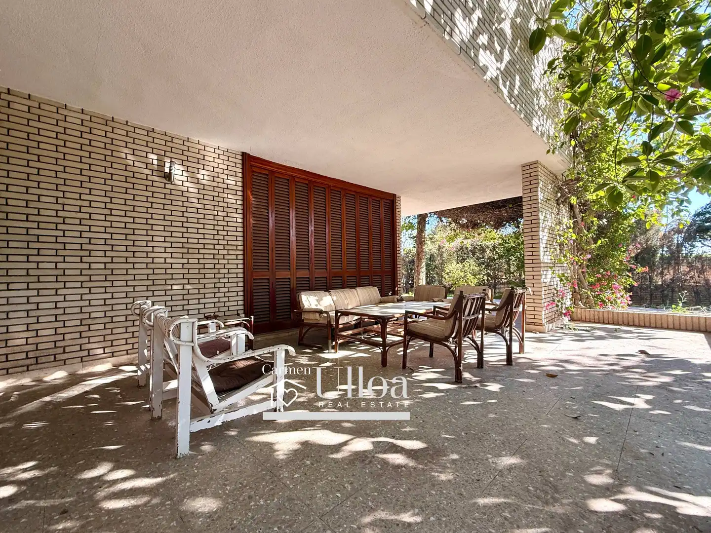 Terrassa de Casa o xalet en venda en Alicante / Alacant amb Aire condicionat, Jardí privat i Terrassa
