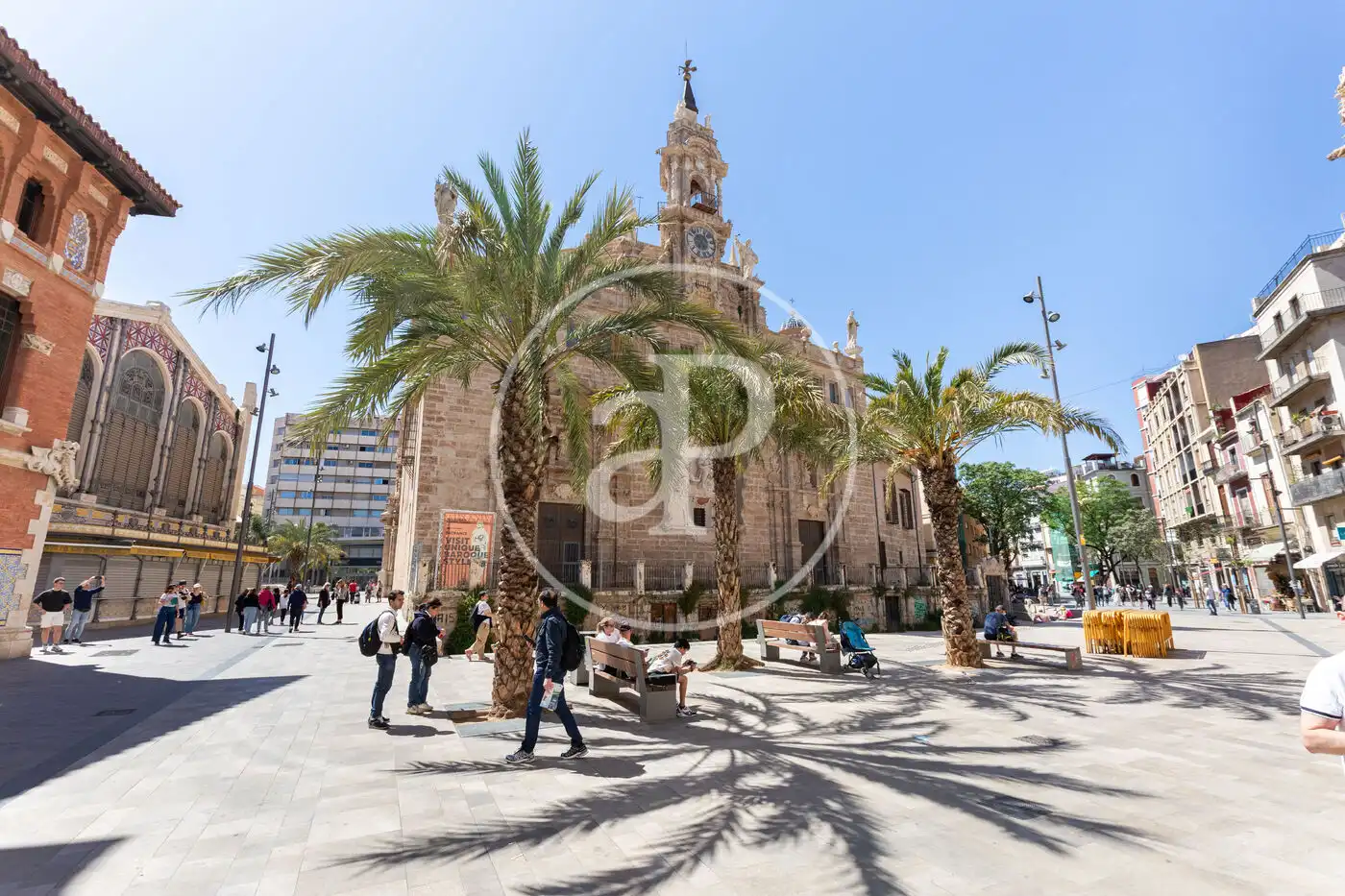 Vista exterior de Pis en venda en Valencia amb Aire condicionat, Calefacció i Moblat
