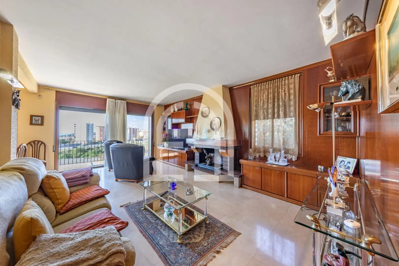 Sala de estar de Casa o chalet en venta en Teià con Calefacción, Jardín privado y Terraza