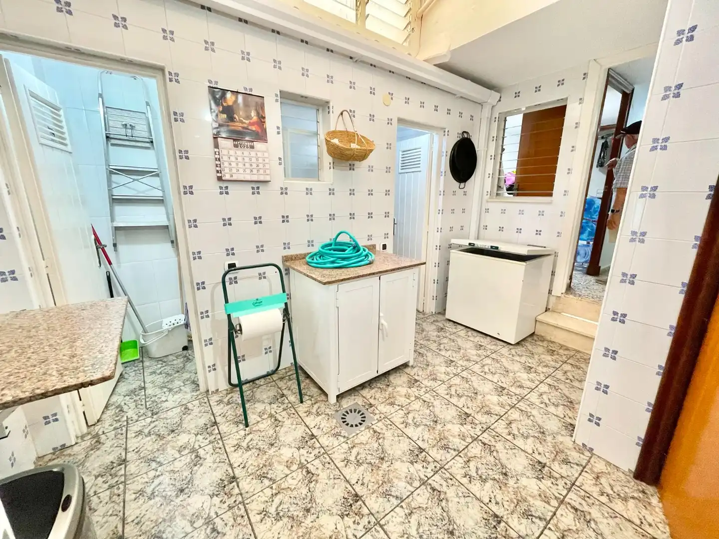 Cuina de Casa o xalet de lloguer en Los Alcázares amb Aire condicionat, Moblat i Rentadora