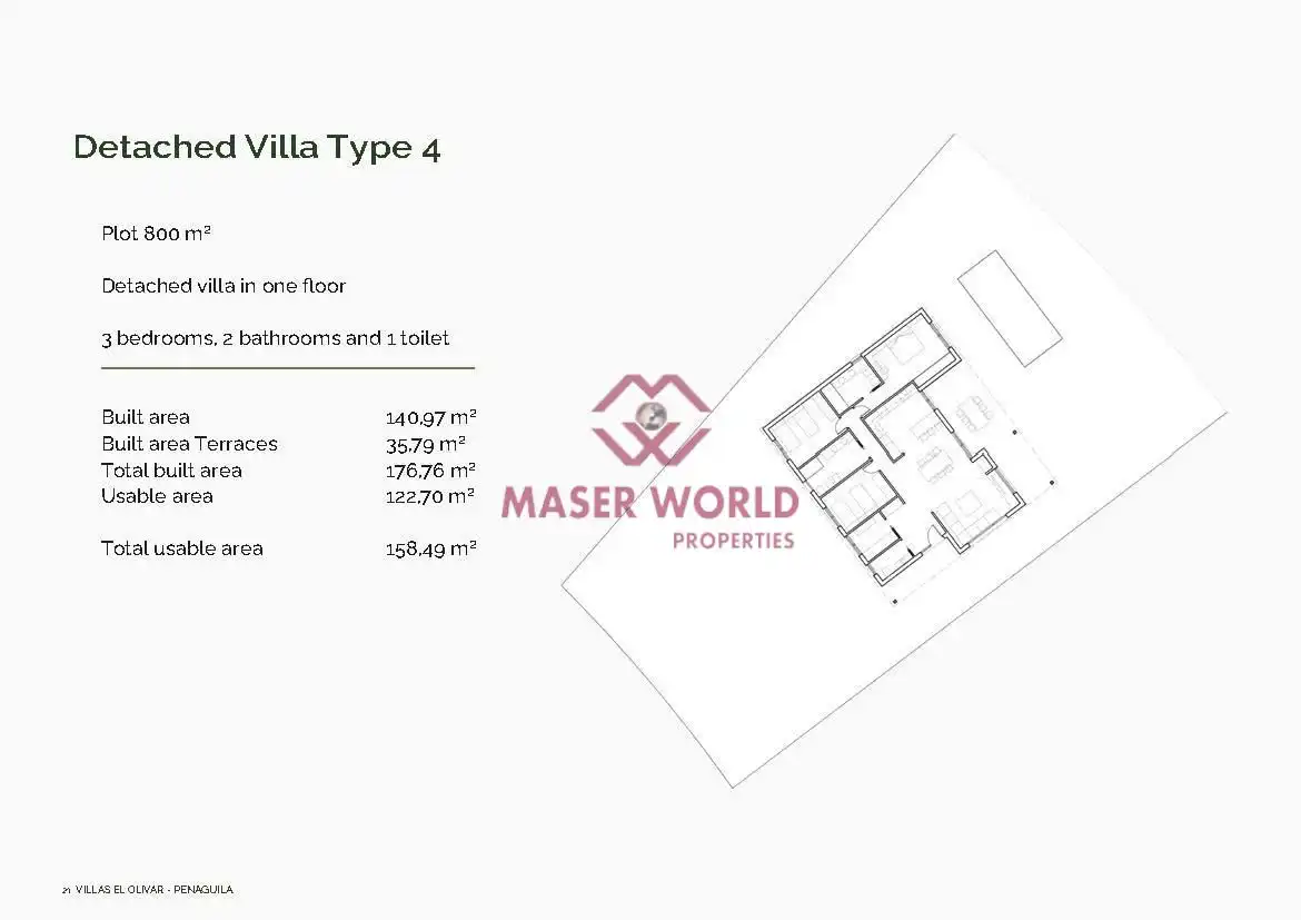 Villa avec jardin à vendre à Penàguila, imagen 10
