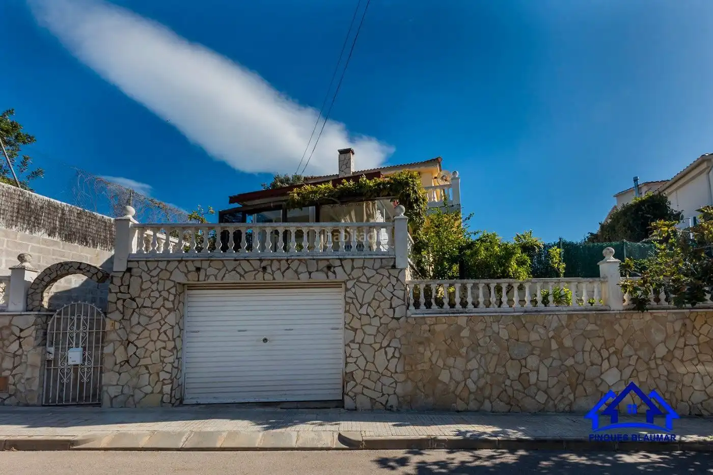 Vista exterior de Casa o chalet en venta en Arenys de Mar con Jardín privado, Trastero y Piscina