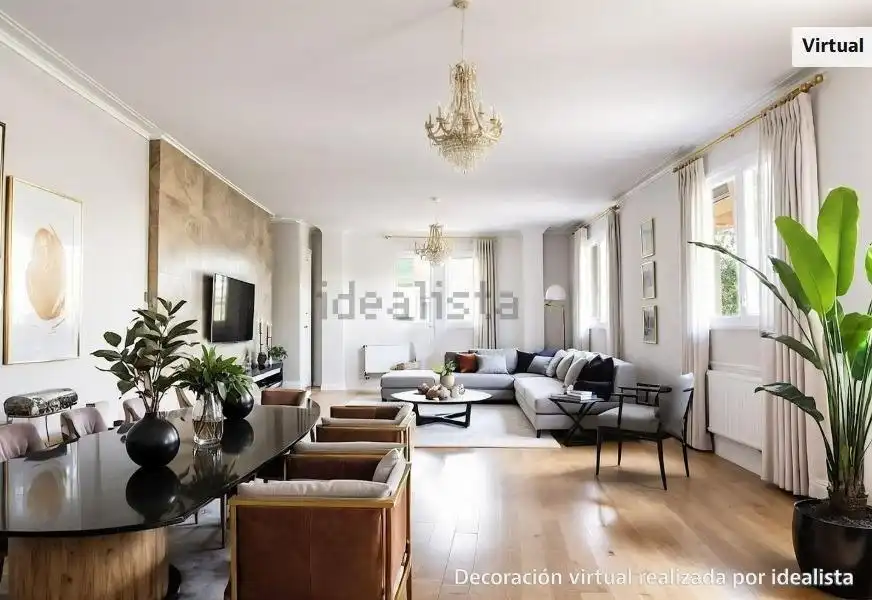 Wohnzimmer von Haus oder Chalet zum Verkauf in Ponferrada mit Heizung, Privatgarten und Terrasse