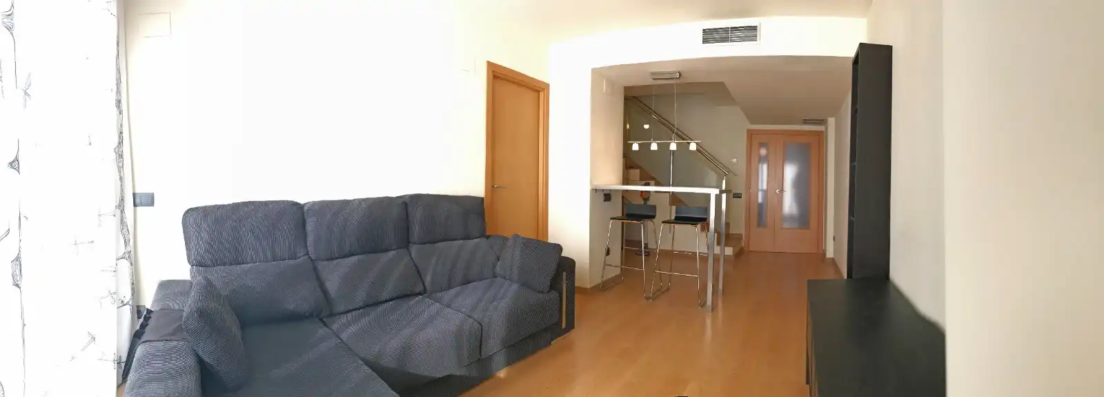 Sala de estar de Ático en venta en Badalona con Aire acondicionado, Calefacción y Terraza