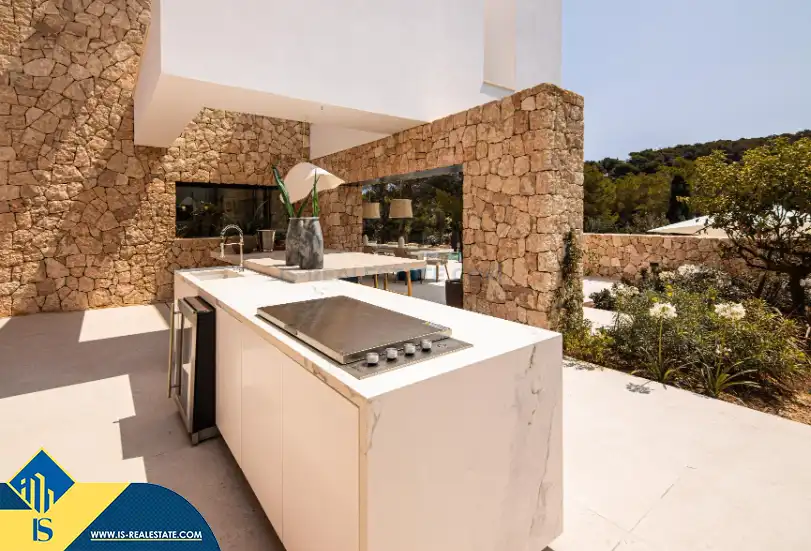Terraza de Casa o chalet en venta en Santa Eulària des Riu con Terraza y Piscina