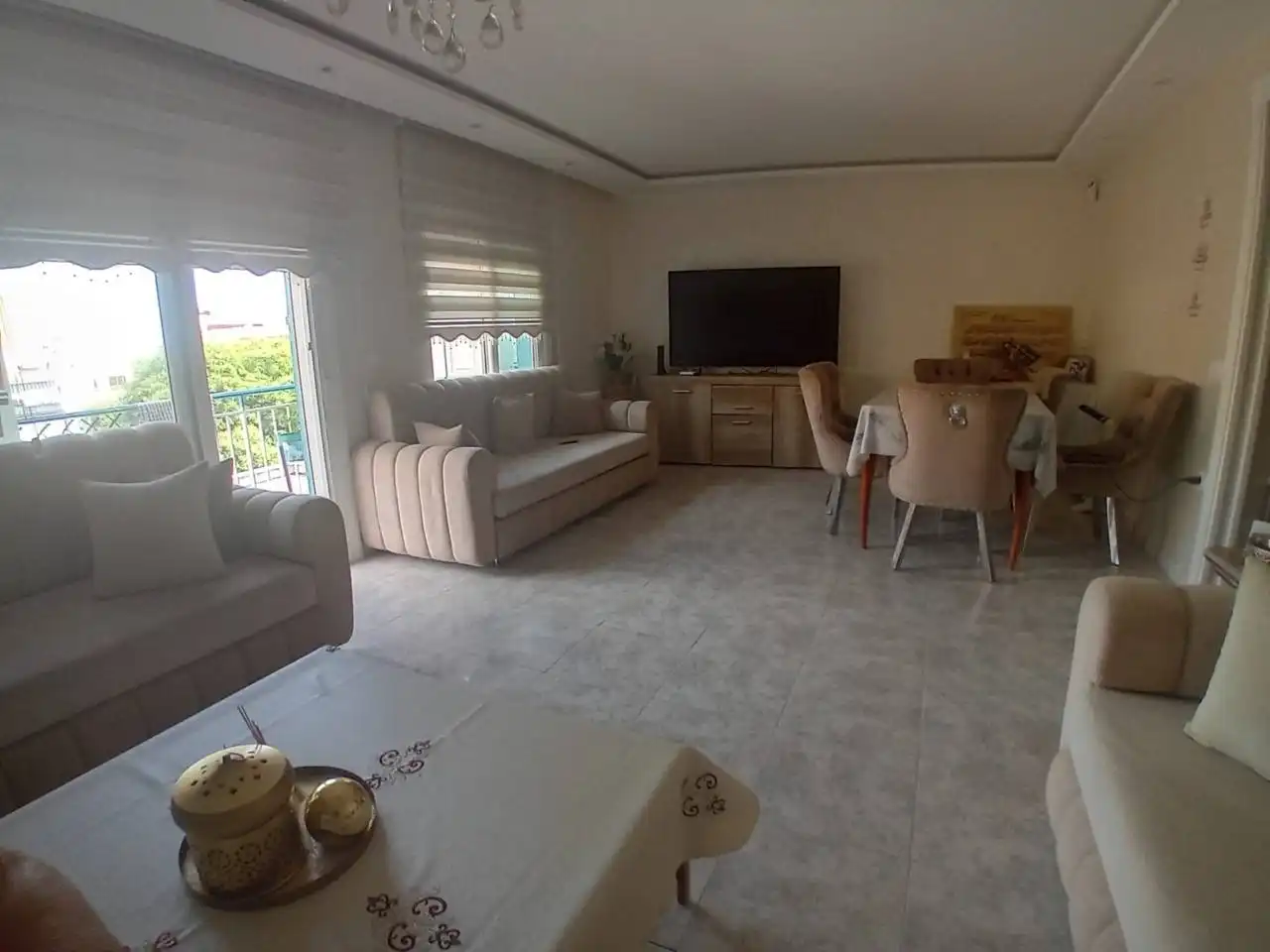 Sala de estar de Piso en venta en Malgrat de Mar con Aire acondicionado y Balcón