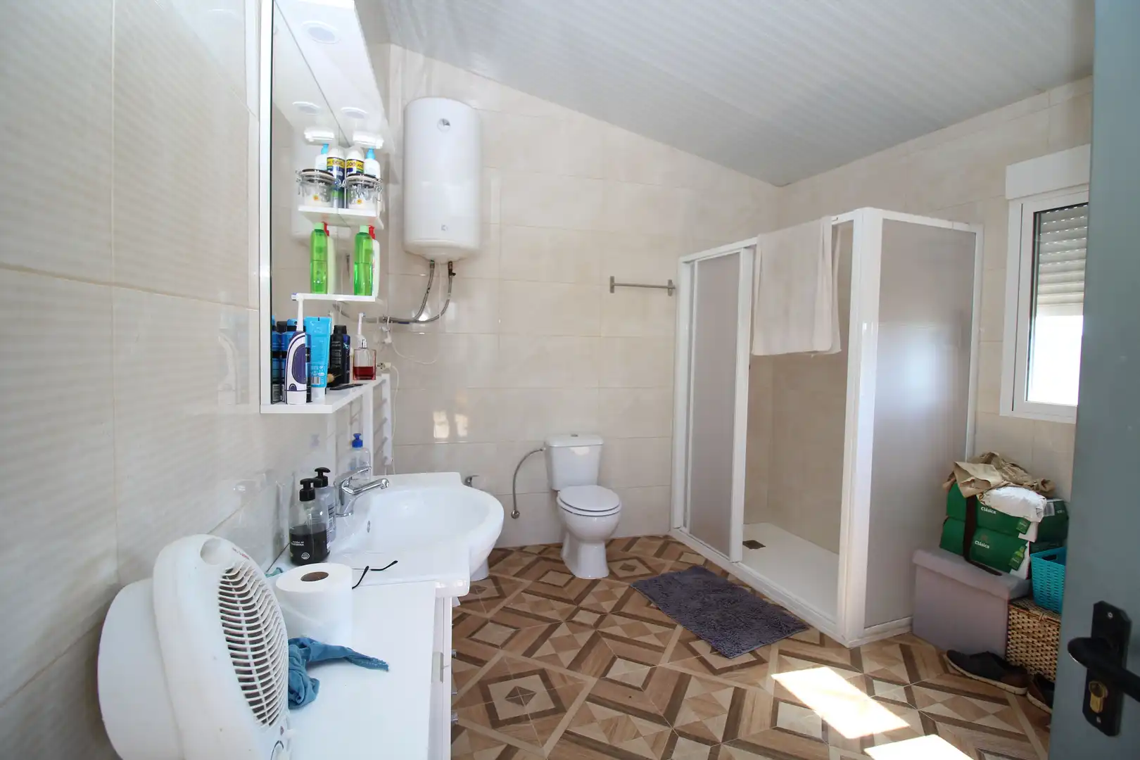 Baño de Finca rústica en venta en Cartagena con Aire acondicionado, Jardín privado y Terraza