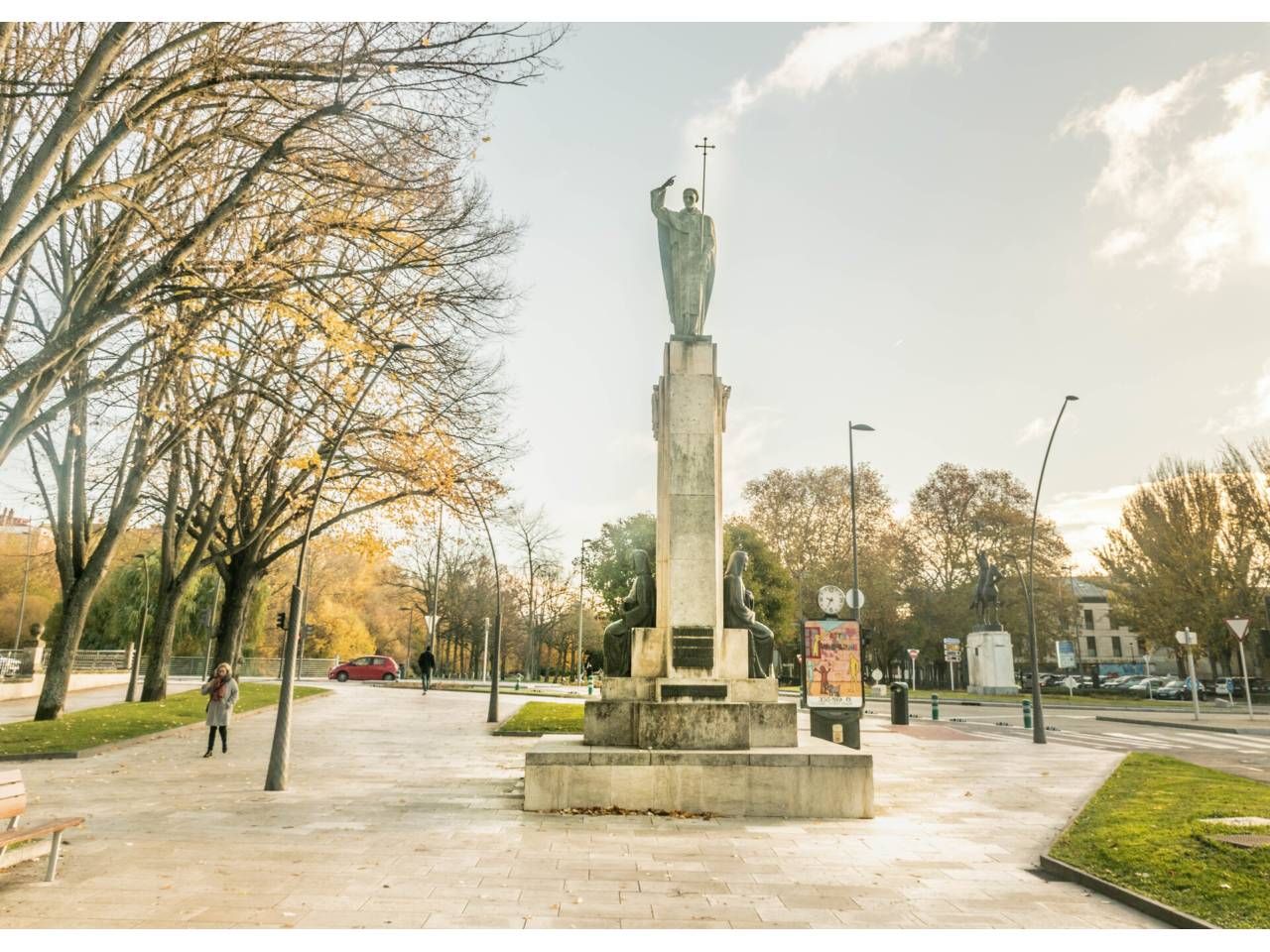 Vista exterior de Pis en venda en Burgos Capital amb Calefacció