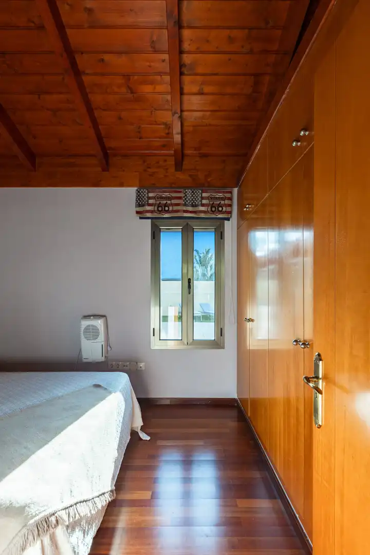 Dormitori de Casa o xalet en venda en Tacoronte amb Jardí privat, Terrassa i Piscina