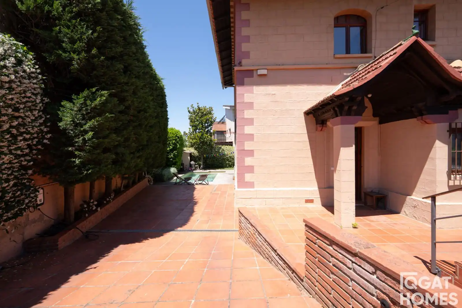 Terrace of Detached homes for sale in Sant Cugat del Vallès  with Air Conditioner, Heating and Terrace