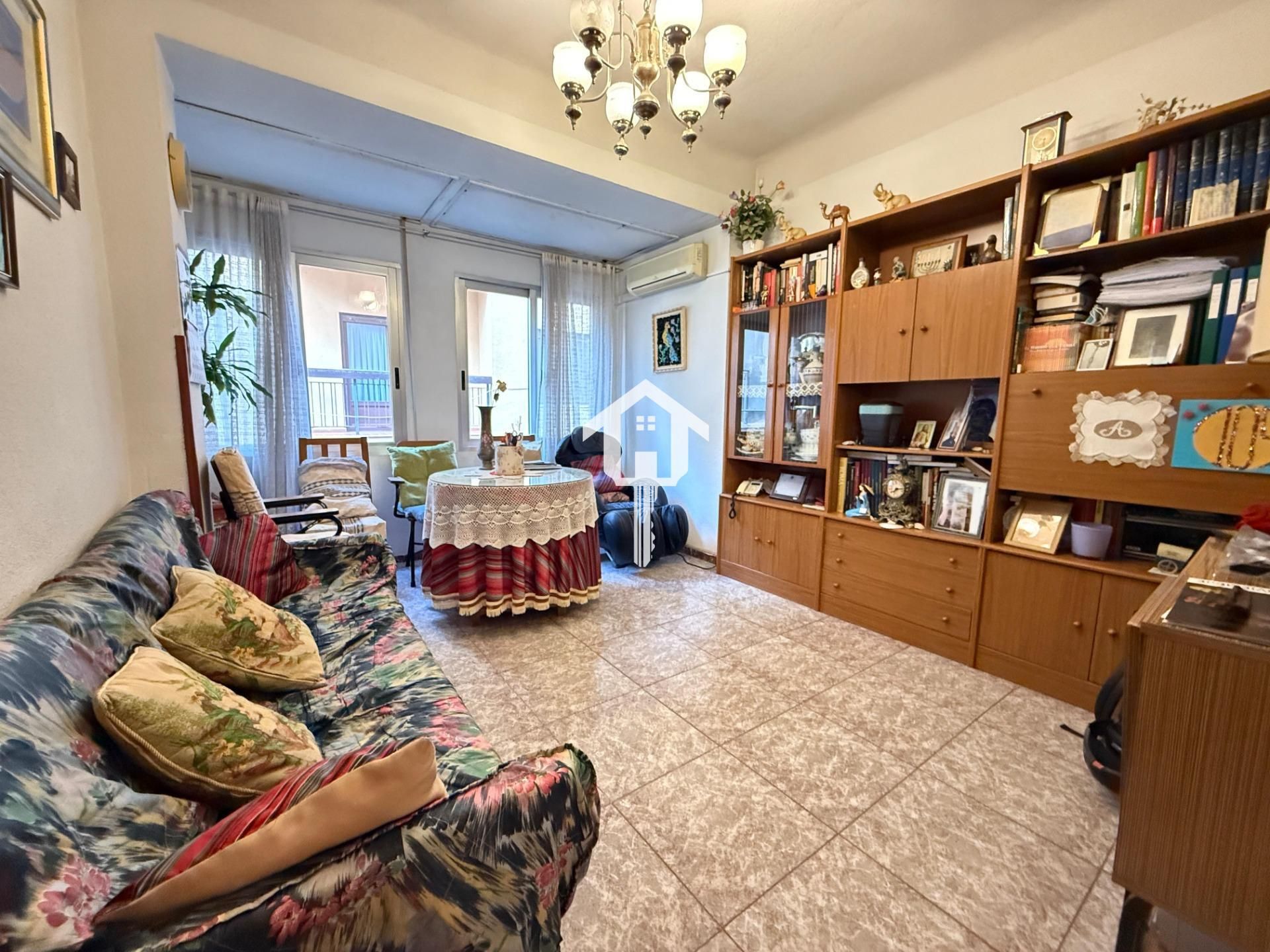 Living room of Flat for sale in Alicante / Alacant  with Air Conditioner and Balcony