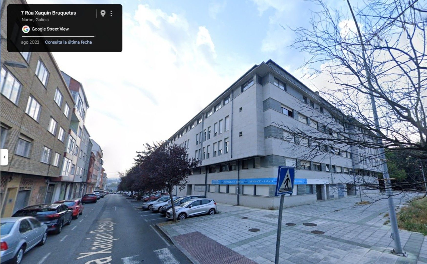 Vista exterior de Garatge en venda en Ferrol