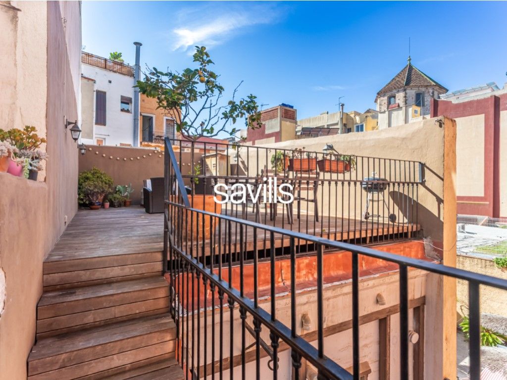 Terrace of Apartment for sale in  Barcelona Capital  with Air Conditioner and Terrace