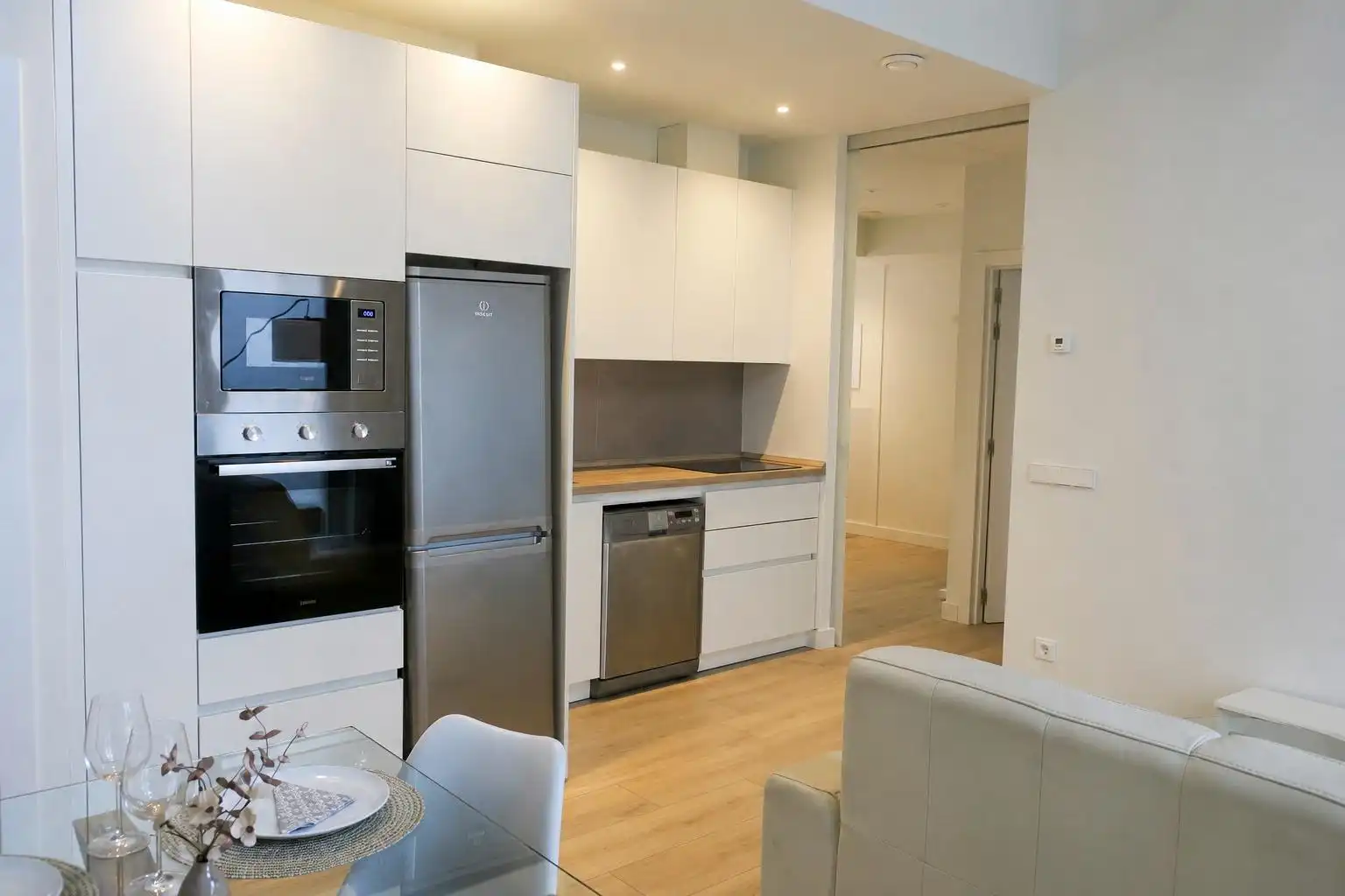 Cocina de Piso en venta en  Pamplona / Iruña con Calefacción