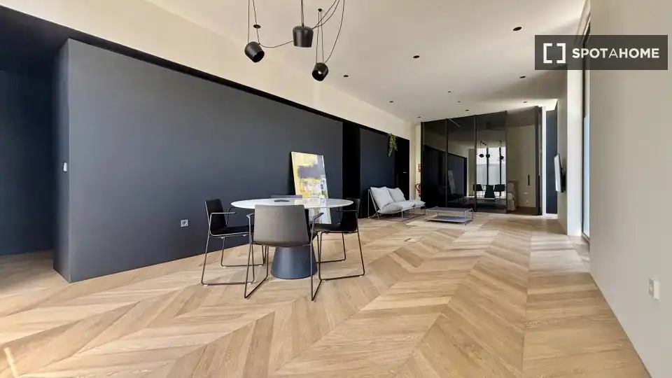 Sala d'estar de Pis de lloguer en Catarroja amb Aire condicionat, Calefacció i Moblat
