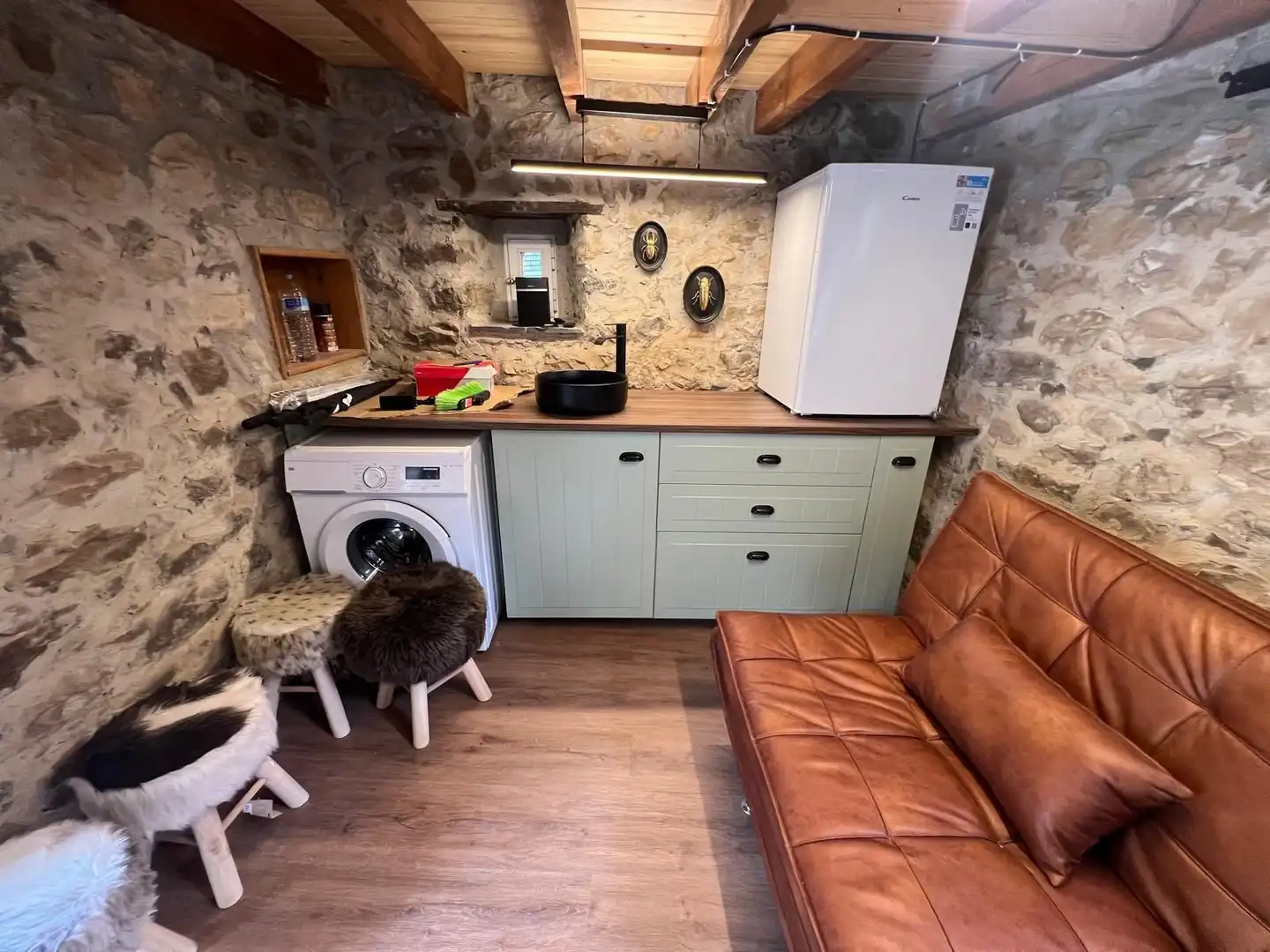 Kitchen of Houses for sale in Cangas de Onís  with Private garden, Terrace and Furnished