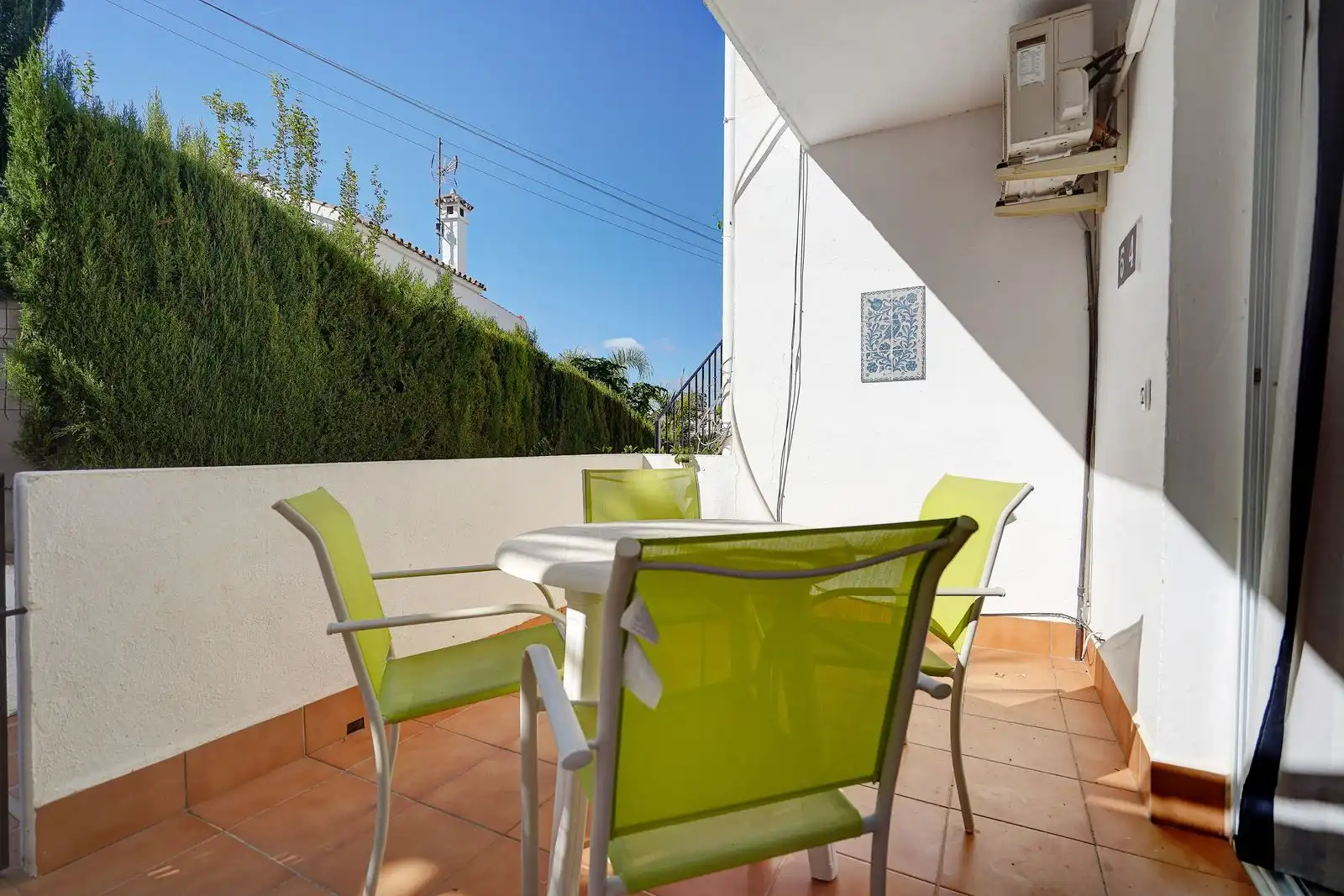 Terraza de Casa adosada en venta en Marbella con Aire acondicionado, Terraza y Amueblado
