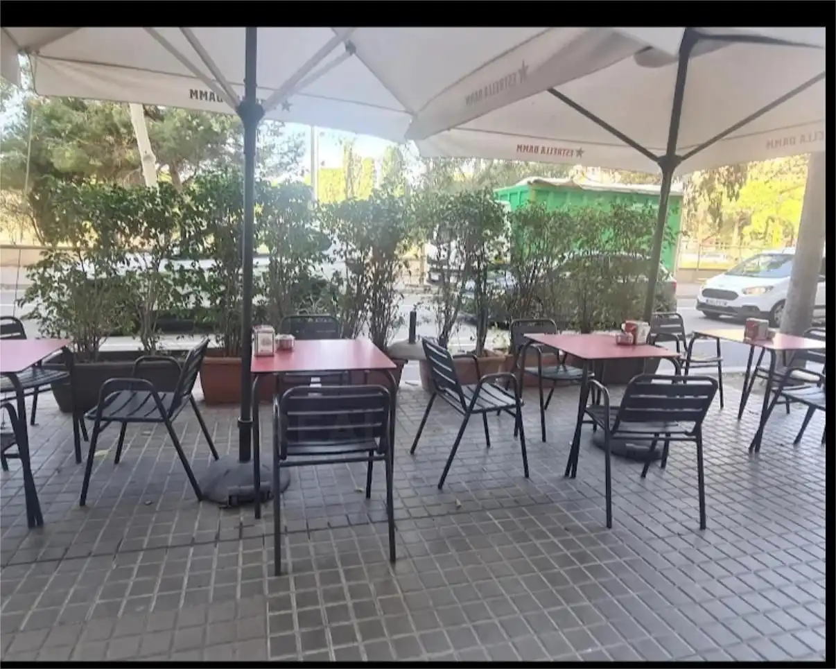 Terrasse von Geschaftsraum zur Miete in Barcelona