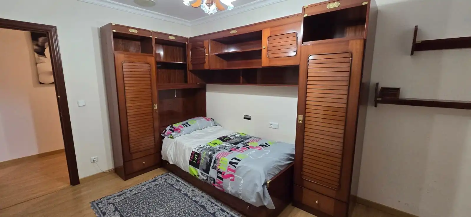 Bedroom of Flat for sale in Argamasilla de Calatrava  with Air Conditioner, Terrace and Furnished