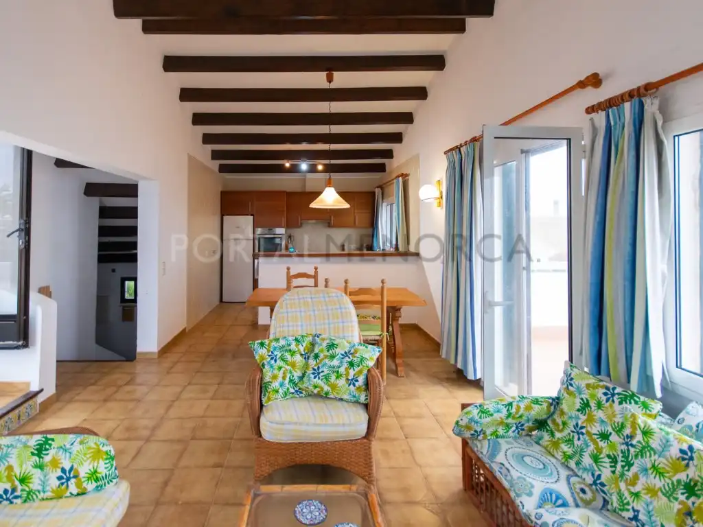 Sala d'estar de Casa o xalet en venda en Sant Lluís amb Terrassa i Piscina