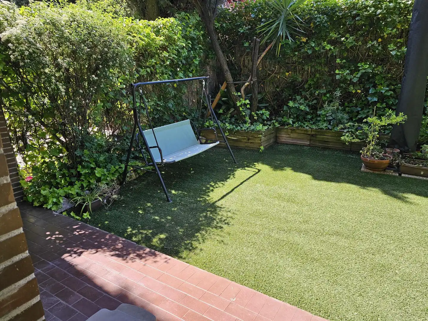 Terrassa de Pis de lloguer en Majadahonda amb Aire condicionat, Calefacció i Jardí privat