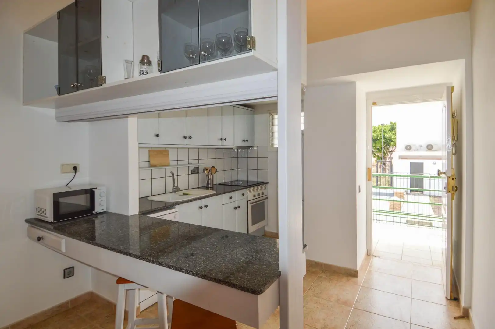 Cocina de Apartamento en venta en Mogán con Aire acondicionado, Terraza y Amueblado