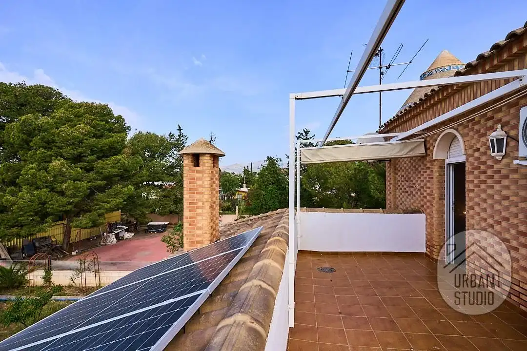 Terrace of Houses for sale in San Vicente del Raspeig / Sant Vicent del Raspeig  with Heating, Private garden and Terrace