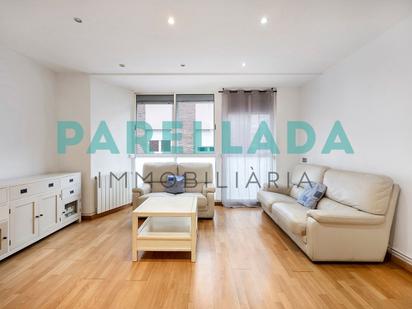 Sala d'estar de Pis en venda en Badalona amb Aire condicionat i Calefacció