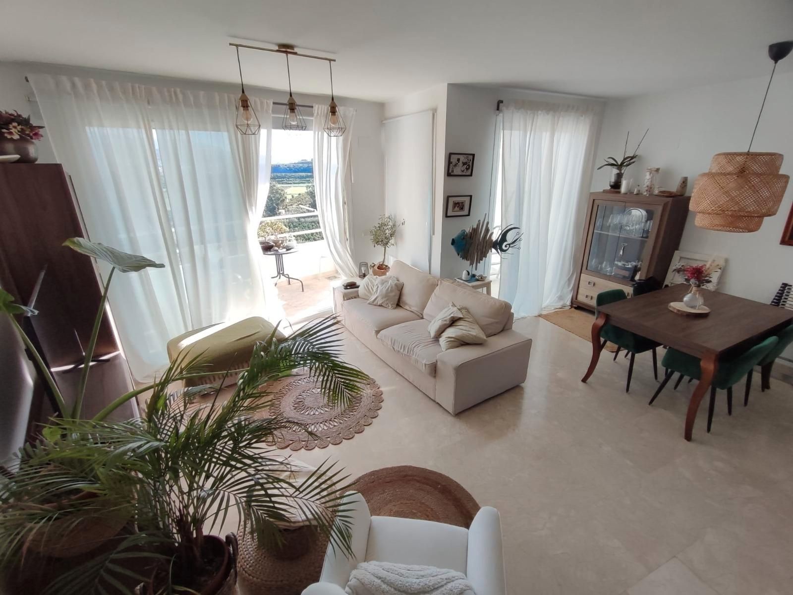 Living room of Single-family semi-detached for sale in Vélez-Málaga  with Air Conditioner, Terrace and Storage room