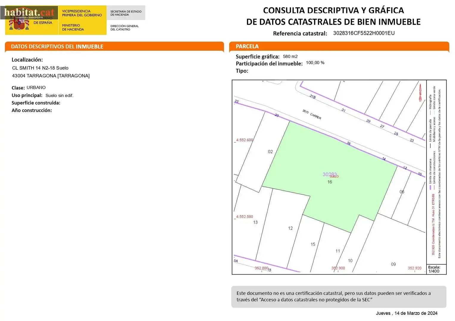 Residential land for sale in Barris Marítims, imagen 8