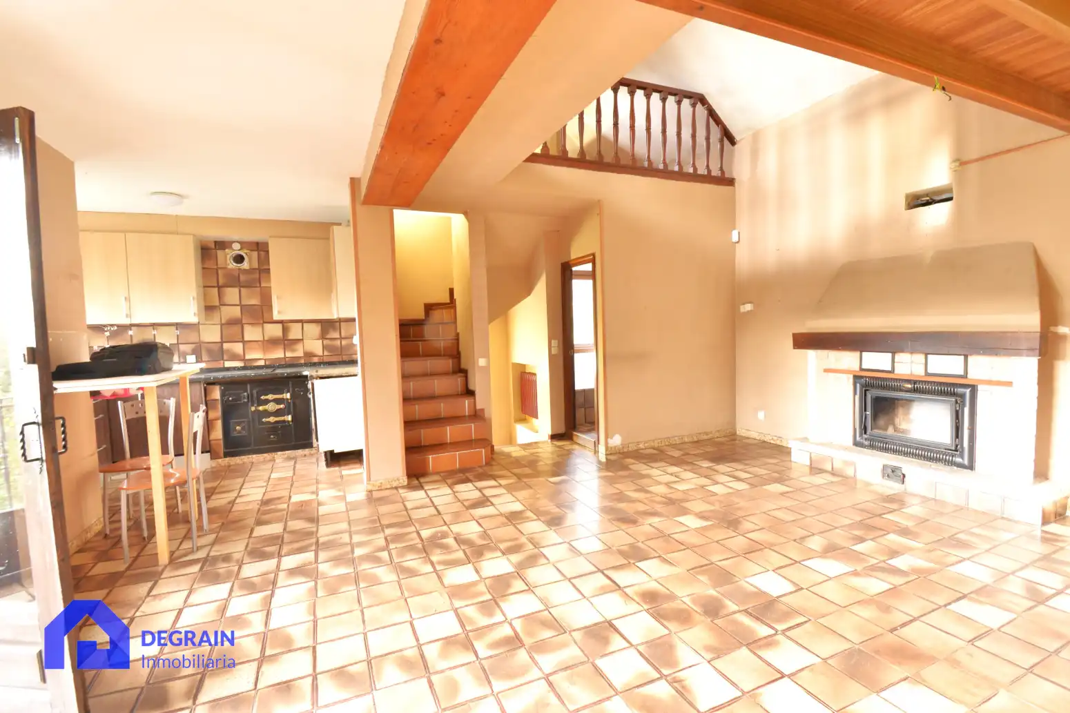 Sala de estar de Casa o chalet en venta en Noreña con Calefacción, Jardín privado y Terraza
