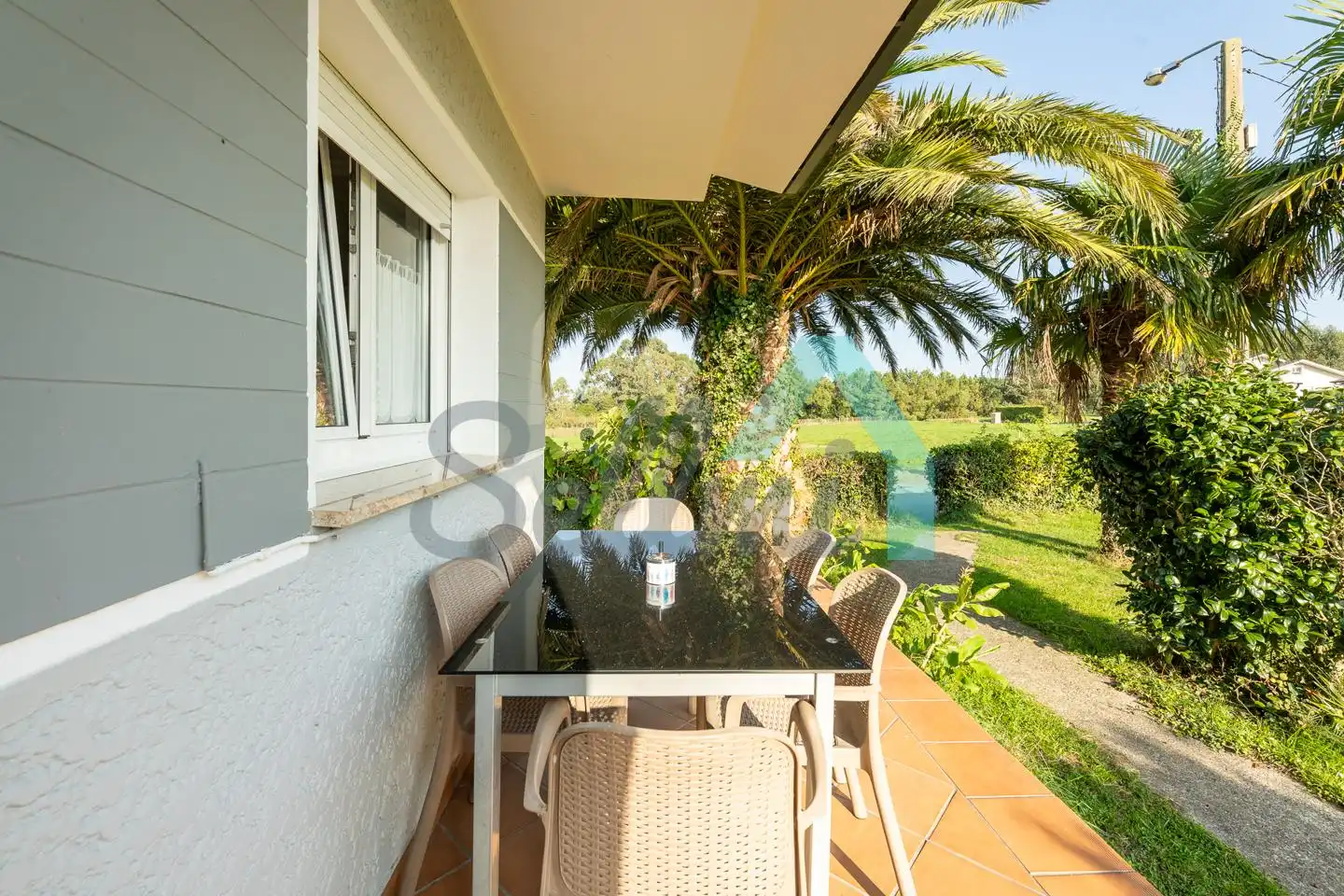 Jardín de Casa o chalet de alquiler en Valdés - Luarca con Jardín privado, Terraza y Amueblado