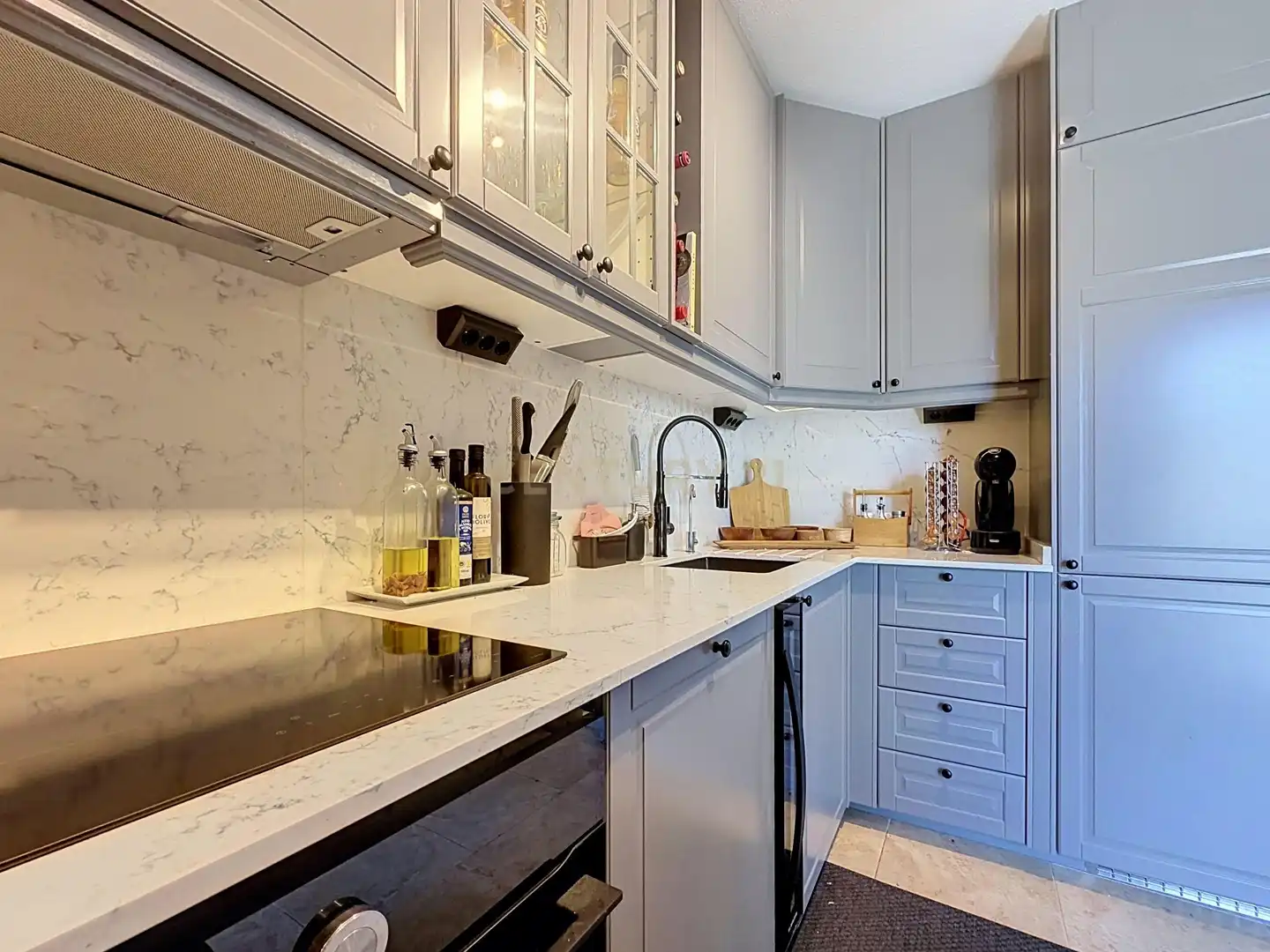 Cocina de Apartamento en venta en Torrevieja con Aire acondicionado y Piscina comunitaria