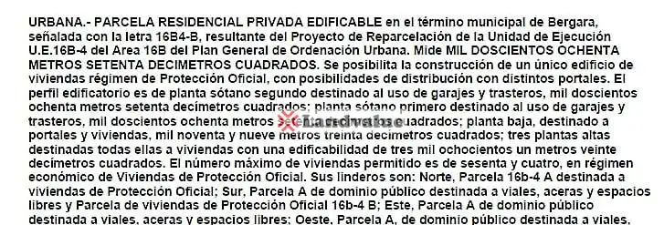 Parking de Residencial en venta en Bergara
