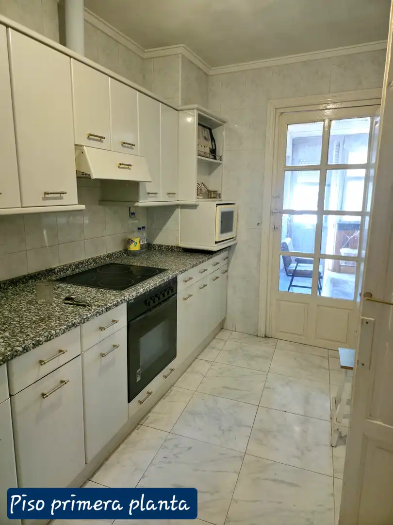 Küche von Wohnung zum Verkauf in Aguilar de Campoo mit Privatgarten