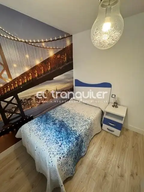 Schlafzimmer von Wohnung zur Miete in Leganés mit Möbliert und Waschmaschine