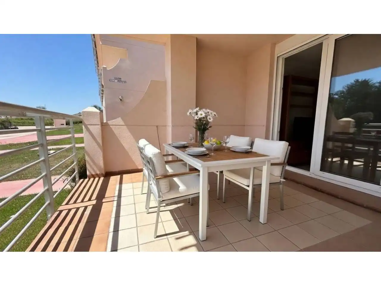Terrace of Apartments for sale in San Jorge / Sant Jordi  with Terrace, Furnished and Alarm